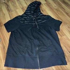 Old Navy Short Sleeved Hoodie Like New! Sz XL